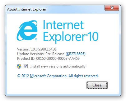 Обзор Internet Explorer 10