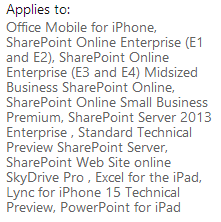 Office Mobile – название нового офисного пакета для смартфонов и планшетов