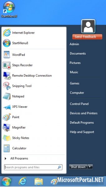 StartMenu8 3.0 Beta Build 0.3.0.1363
