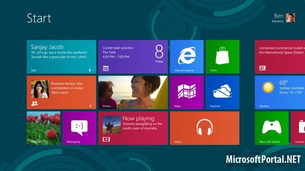 Эволюция Windows 8 – Часть 1: Стартовый экран Эволюция Windows 8 – Часть 1: Стартовый экран
