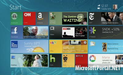 Windows 9 Build 9622 продолжает интерфейс Windows 8 Windows 9 Build 9622 продолжает интерфейс Windows 8