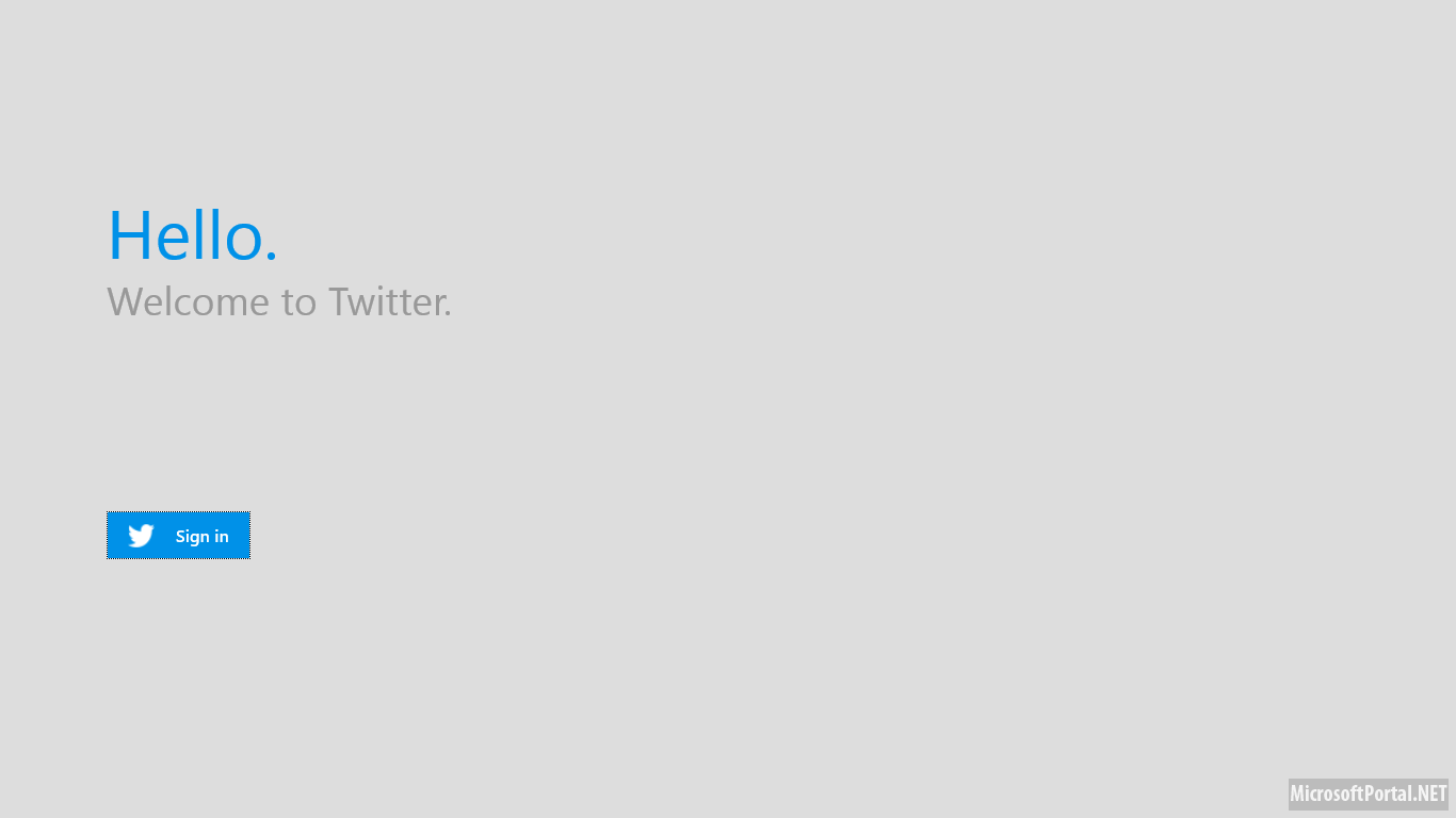 Официальный клиент Twitter вышел в Windows Store