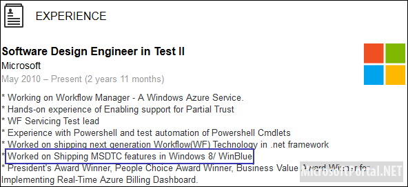Ещё немного информации о Windows Blue Ещё немного информации о Windows Blue