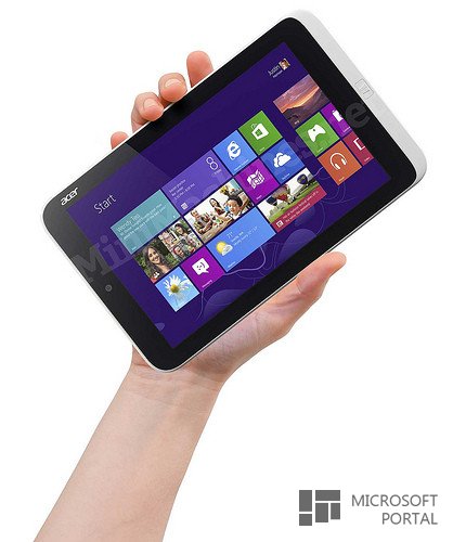 Первый 8-дюймовый планшет на Windows 8