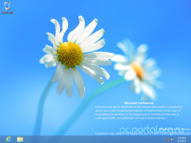 Скриншоты Windows Blue Build 9385 Скриншоты Windows Blue Build 9385