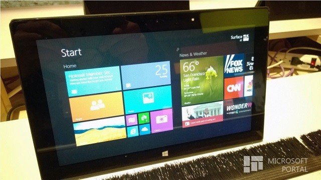 Windows RT 8.1 Preview замечена на BUILD 2013