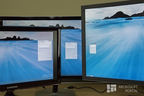 Windows 8.1 будет иметь улучшенное масштабирование