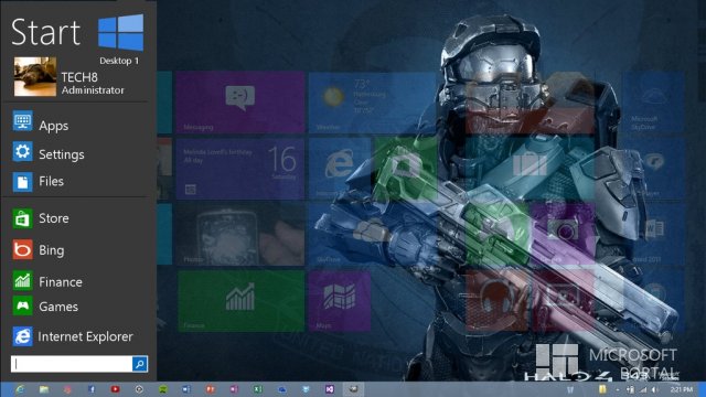 Концепт Windows 9 от Tech8