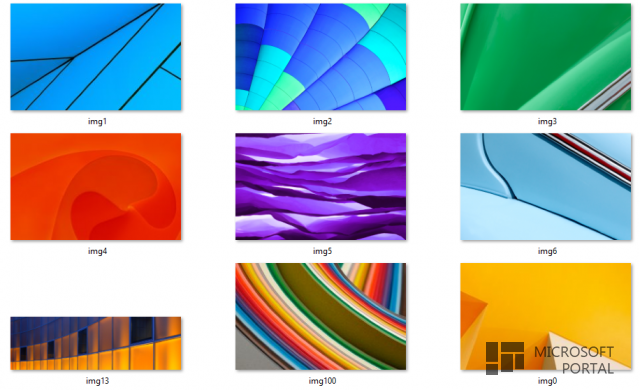 Оригинальные обои Windows 8.1 RTM