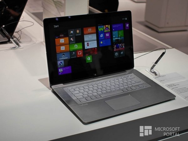 IFA 2013: компания Sony показала гибрид планшета и ноутбука на Windows 8