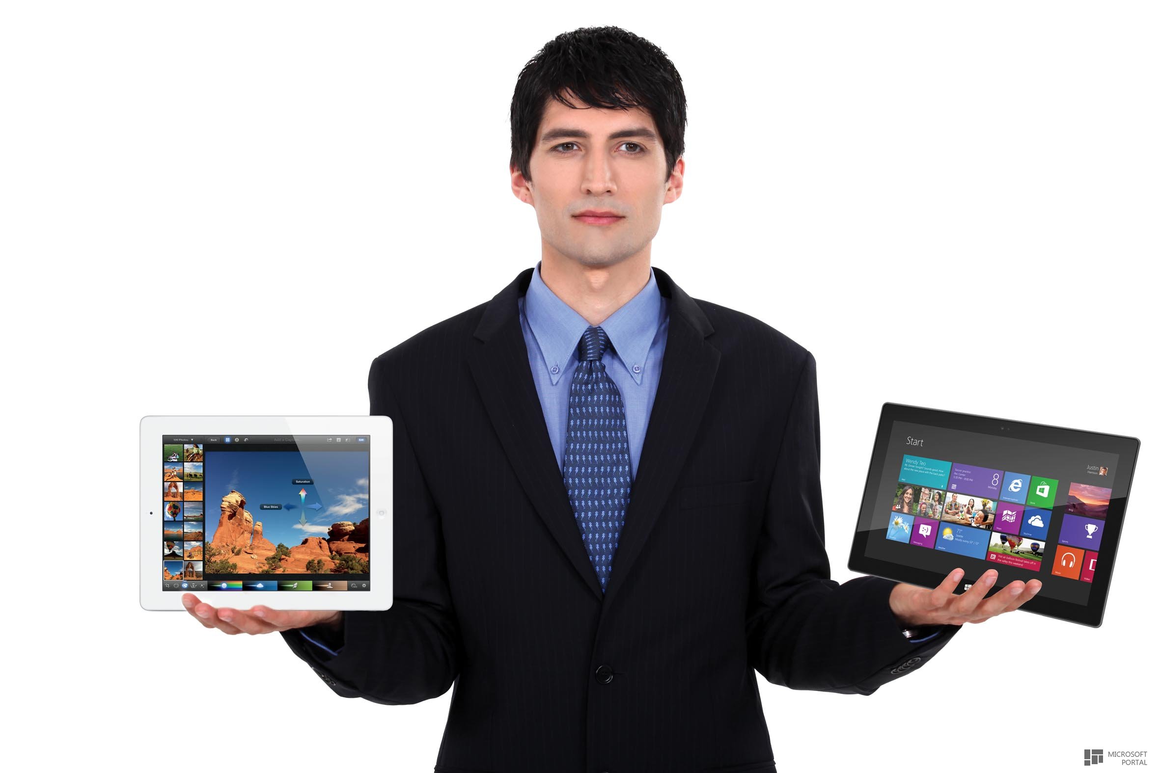 Скидки на Surface для пользователей iPad