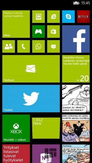 Дополнительный ряд плиток могут получить все WP8 смартфоны Дополнительный ряд плиток могут получить все WP8 смартфоны