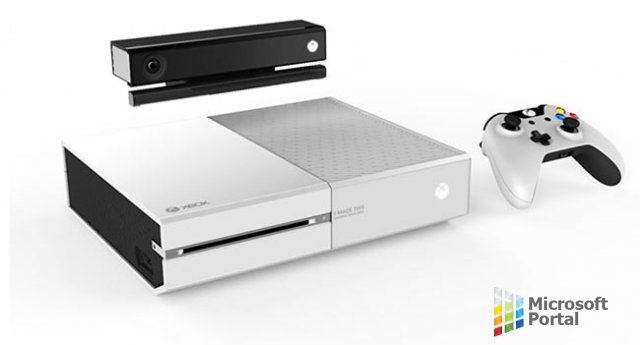Разработчики Xbox One получили белую эксклюзивную приставку
