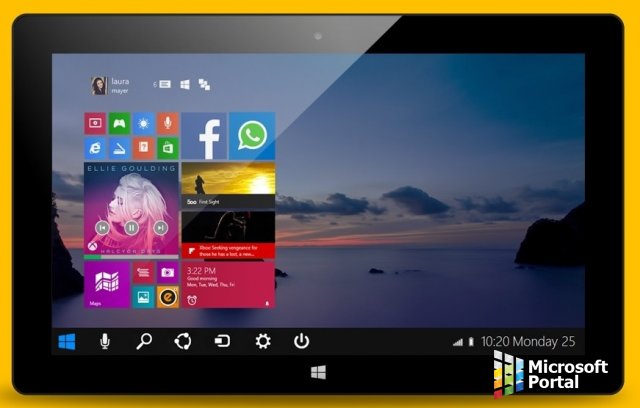 Концепт Стартового экрана для Windows 9
