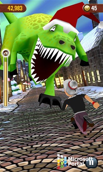 Angry Gran Run добежала и до Windows Phone!