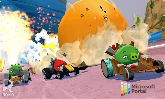Картинг-гонки Angry Birds GO! на WP8