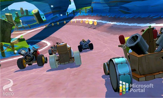 Картинг-гонки Angry Birds GO! на WP8