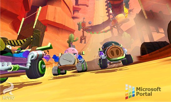 Картинг-гонки Angry Birds GO! на WP8