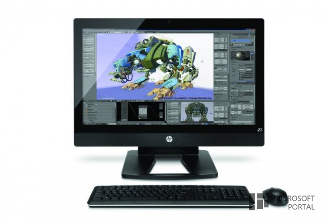 HP Z1 G2 – мощнейший 27-дюймовый моноблок