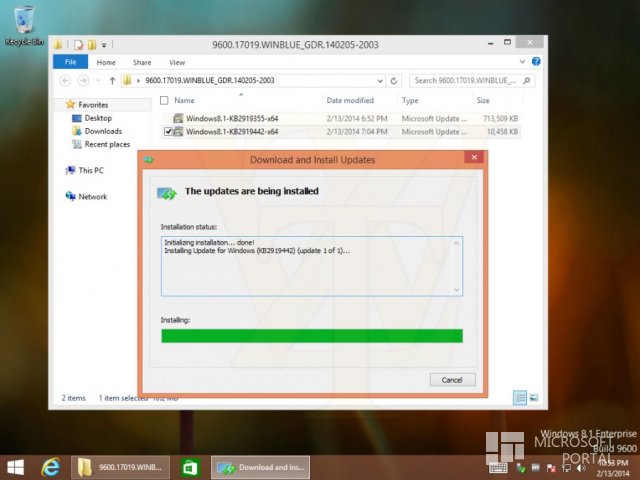 Корпорация Microsoft скомпилировала вторую RTM Escrow сборку обновления Windows 8.1 Update 2014 (Обновлено) Корпорация Microsoft скомпилировала вторую RTM Escrow сборку обновления Windows 8.1 Update 2014 (Обновлено)