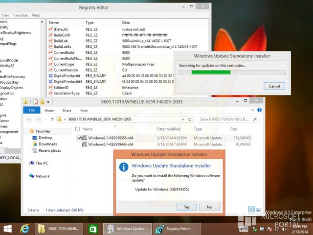 Корпорация Microsoft скомпилировала вторую RTM Escrow сборку обновления Windows 8.1 Update 2014 (Обновлено) Корпорация Microsoft скомпилировала вторую RTM Escrow сборку обновления Windows 8.1 Update 2014 (Обновлено)