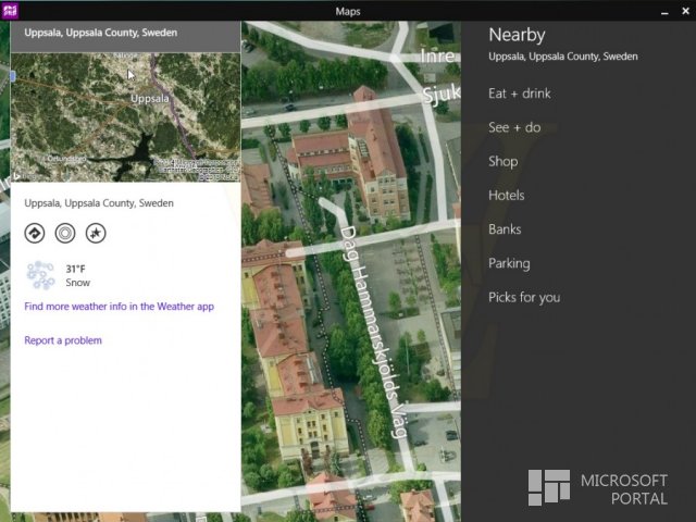 Скриншоты сборки Windows 8.1 Microsoft Partner build Connected Core с картами Bing Скриншоты сборки Windows 8.1 Microsoft Partner build Connected Core с картами Bing