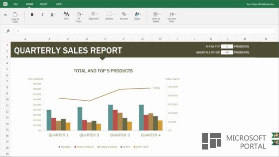 Новые скриншоты сенсорной версии Microsoft Office