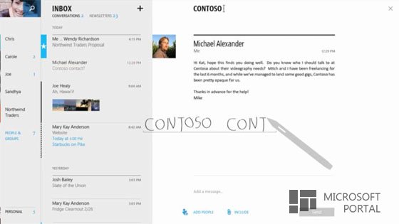 Новые скриншоты сенсорной версии Microsoft Office
