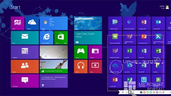 Новые скриншоты сенсорной версии Microsoft Office