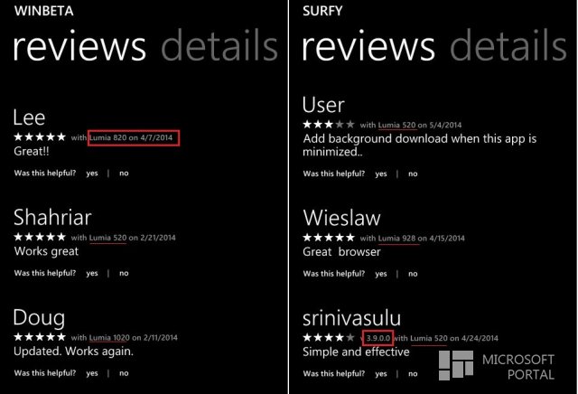 В магазине приложений Windows Phone 8.1 стала доступна информация о модели и производителе смартфона В магазине приложений Windows Phone 8.1 стала доступна информация о модели и производителе смартфона