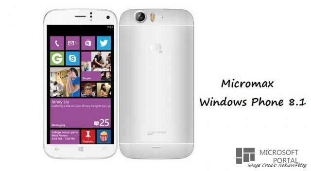 Компания Micromax может выпустить флагман на WP8.1