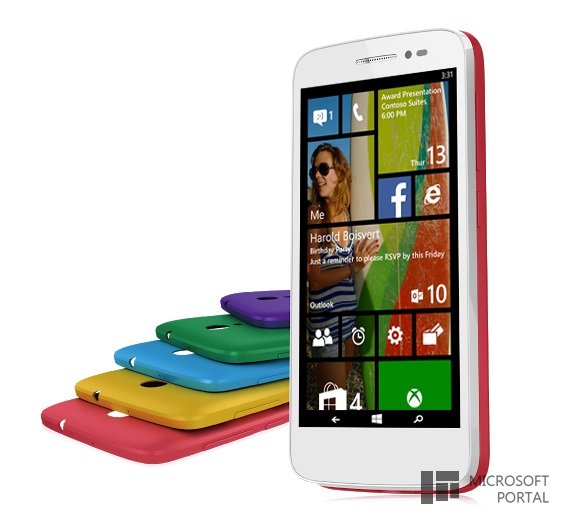 Alcatel представила первый 64-битный WP-смартфон: Alcatel POP 2
