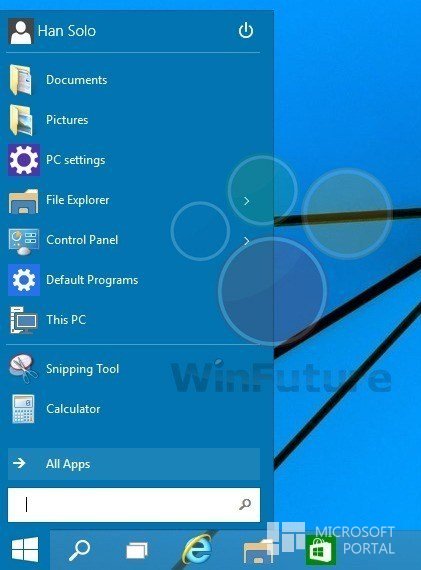 Скриншоты Windows 9 Build 9834 (Обновлено 1)