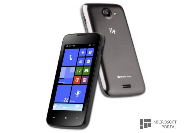 Fly IQ400W - один из самых дешевых WP-смартфонов уже в продаже
