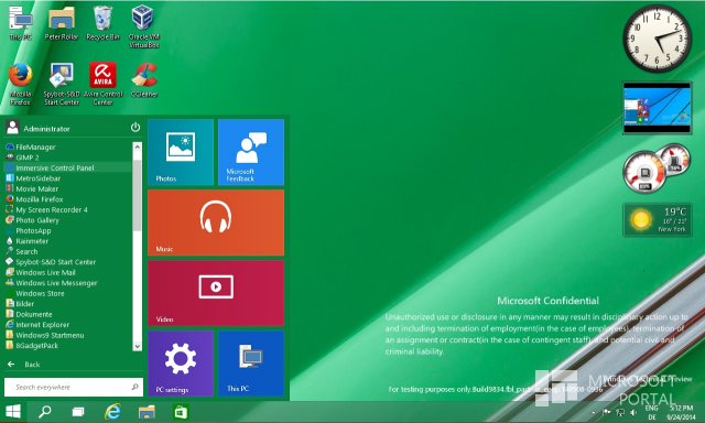 Windows9 Startmenu – реализация меню Пуск Windows 9 в ОС Windows 8 Windows9 Startmenu – реализация меню Пуск Windows 9 в ОС Windows 8