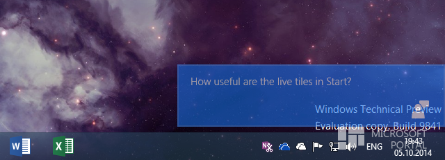 Обзор Windows 10 Technical Preview