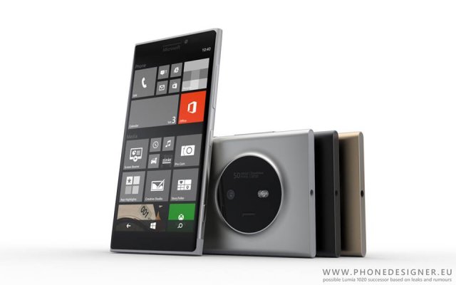 Качественные изображения (рендеры) Microsoft Lumia 1030 появились в сети