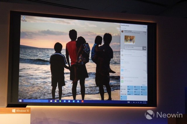 Microsoft представила новую сборку Windows 10 Microsoft представила новую сборку Windows 10