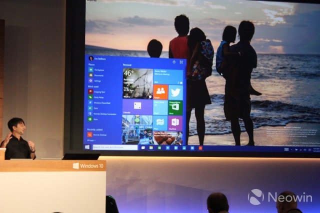 Microsoft представила новую сборку Windows 10 Microsoft представила новую сборку Windows 10