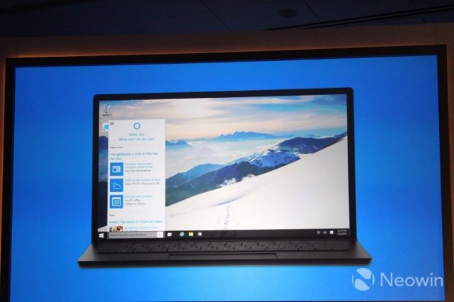 Microsoft представила новую сборку Windows 10 Microsoft представила новую сборку Windows 10