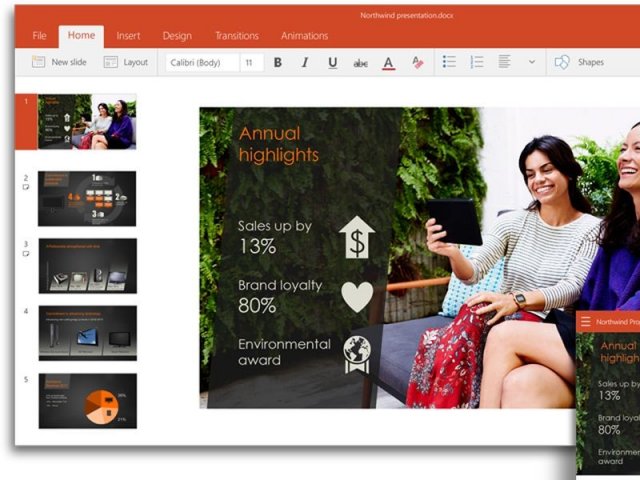 Microsoft исправила проблему c загрузкой сенсорной версии Office