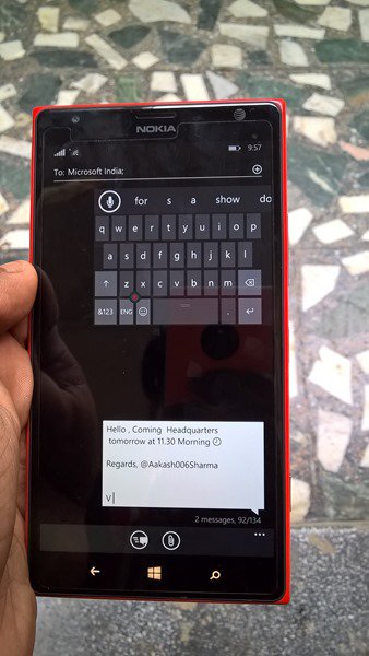Lumia 1520 с Windows 10 TP для смартфонов на видео