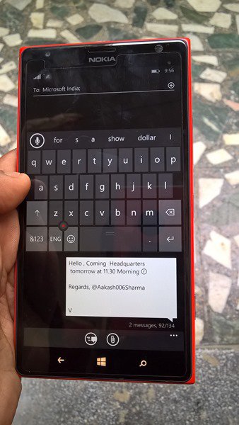 Lumia 1520 с Windows 10 TP для смартфонов на видео