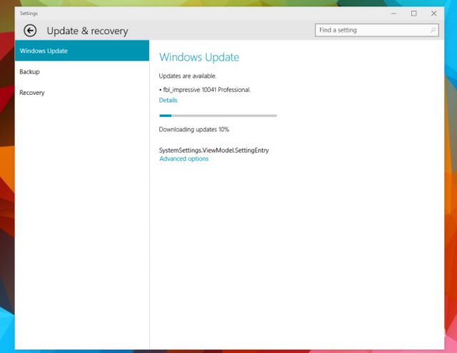 Microsoft выпустила сборку Windows 10 Build 10041 для инсайдеров Windows