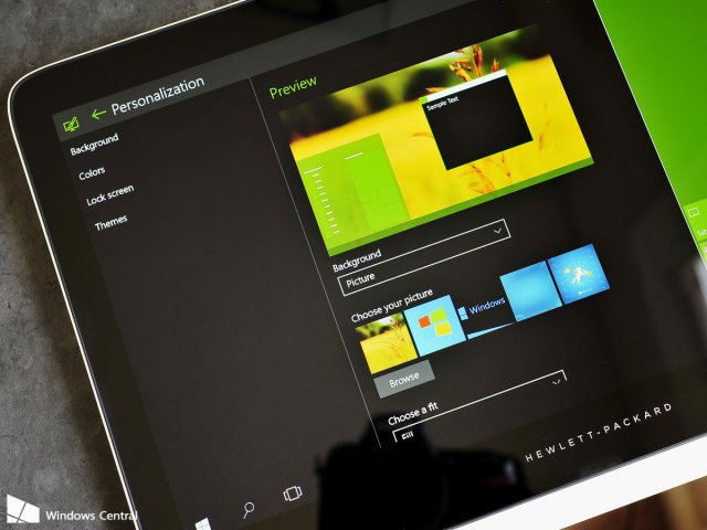Включаем тёмную тему в сборке Windows 10 Build 10074