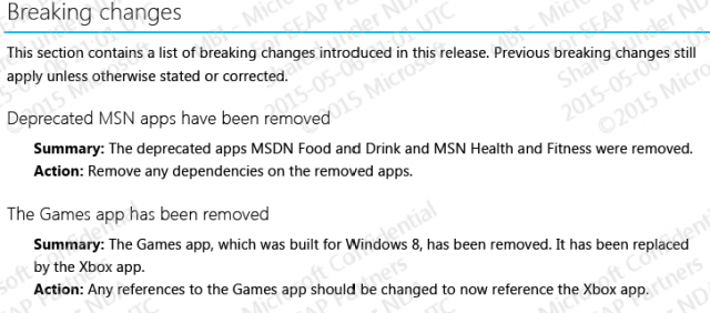 Документация к сборкам Windows 10 Build 10108 и 10114 Документация к сборкам Windows 10 Build 10108 и 10114