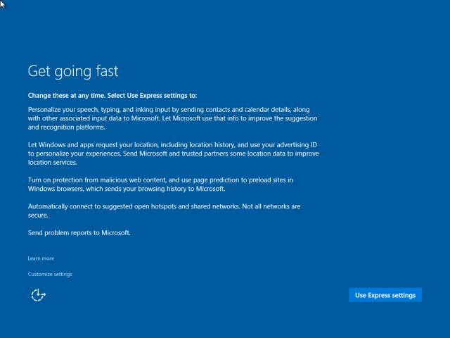 Скриншоты и документация сборки Windows 10 Build 10125 Скриншоты и документация сборки Windows 10 Build 10125