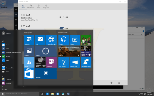 Скриншоты и документация сборки Windows 10 Build 10125 Скриншоты и документация сборки Windows 10 Build 10125