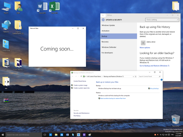 Скриншоты и документация сборки Windows 10 Build 10125 Скриншоты и документация сборки Windows 10 Build 10125