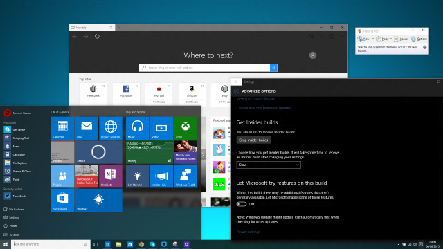 В сборке Windows 10 Build 10134 можно включить тёмную тему для браузера Microsoft Edge